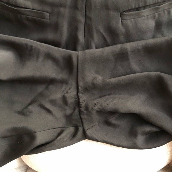 Theory black silk jumpsuit size 4 - Picture 8 of 8